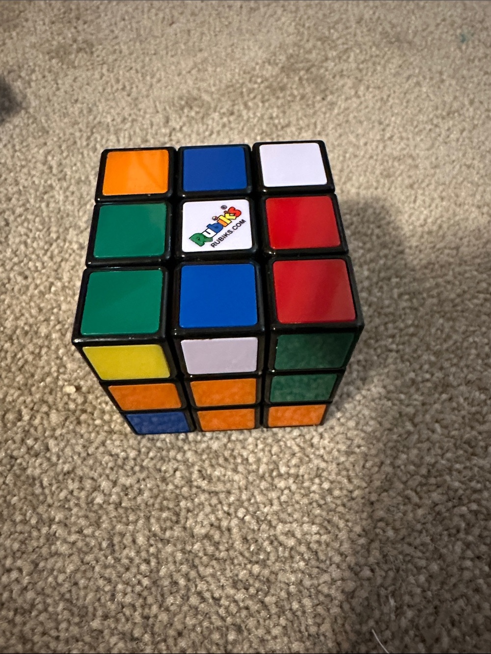 Rubik’s Cube Classic 3x3 Puzzle Cube — Multicolor